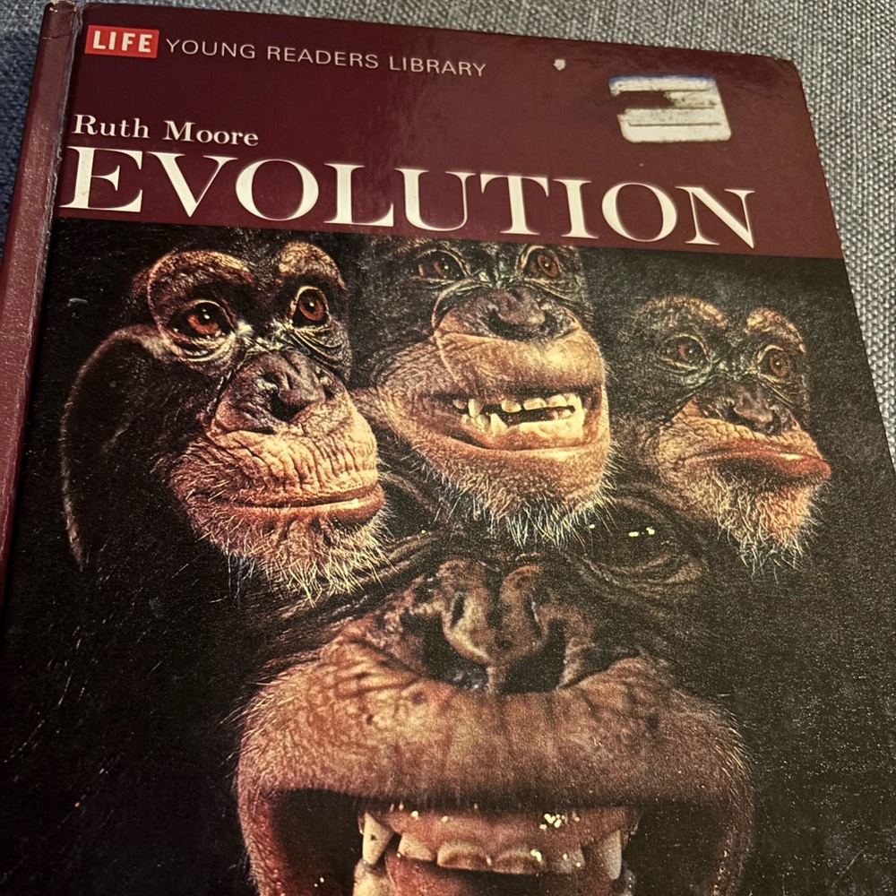 Evolution Book by Ruth Moore- young readers library